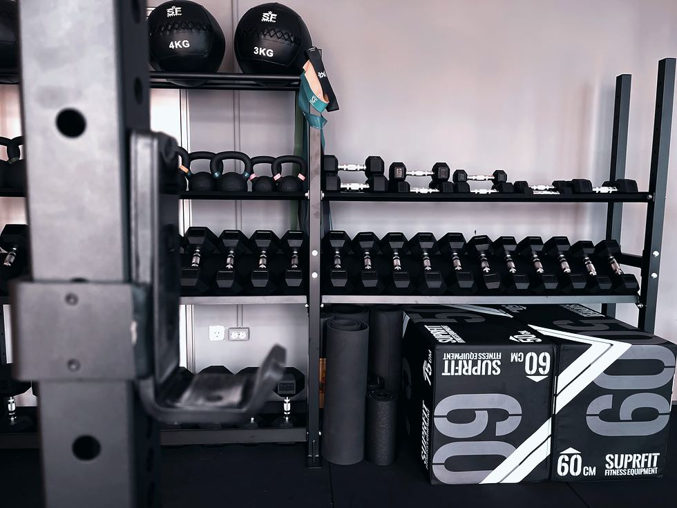 Equipment im Hidden Gym